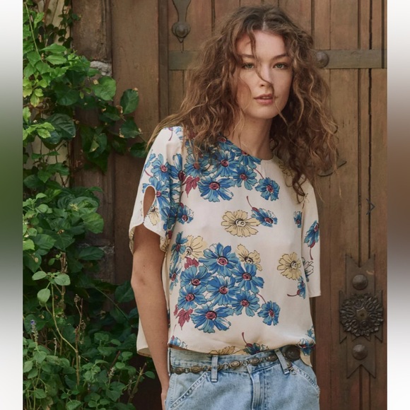 THE GREAT. Tops - New THE GREAT. Mandolin Top